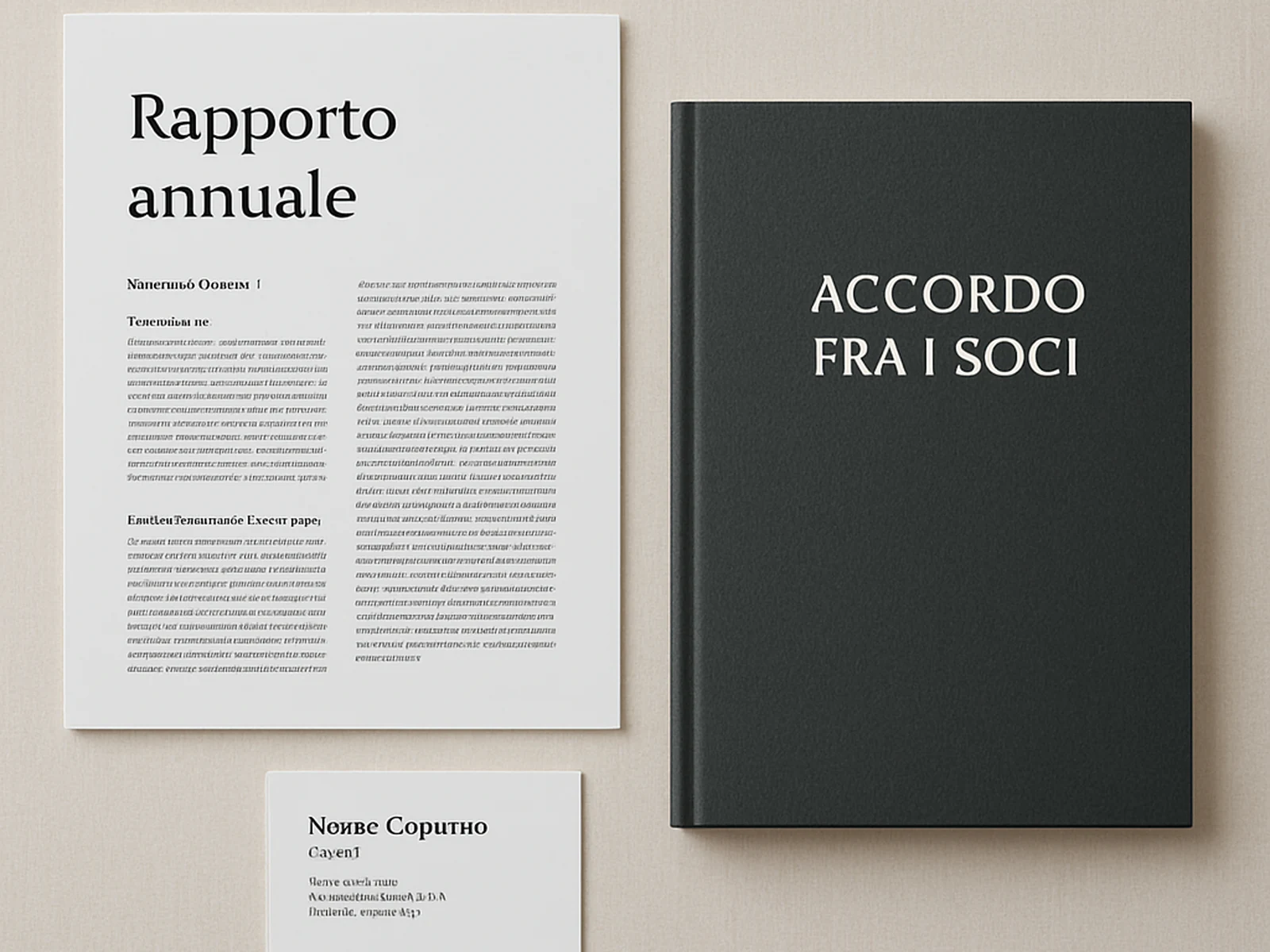 Business & Corporate Documents
